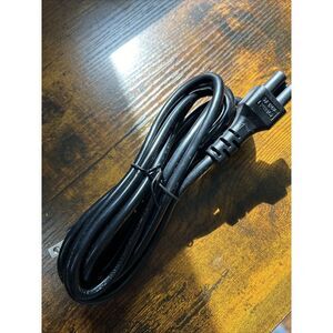 Linetek 125V-7A 3-Prong AC Power‎ Cord E70782 LS-15 (6ft) - Black